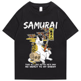 "Samurai" Men Women Streetwear Unisex Graphic T-Shirt - Street King Apparel