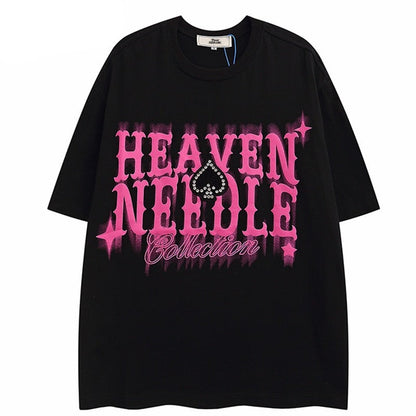 "Heaven Knows" Unisex Men Women Streetwear Graphic T-Shirt - Street King Apparel