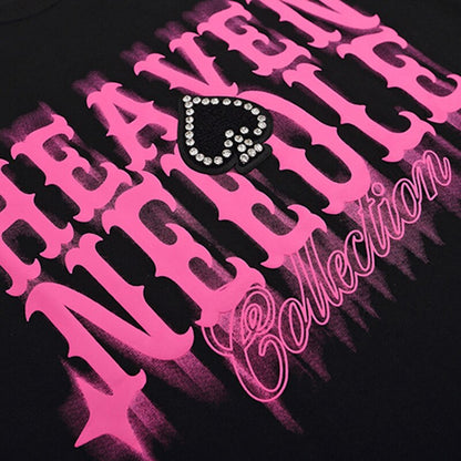 "Heaven Knows" Unisex Men Women Streetwear Graphic T-Shirt - Street King Apparel