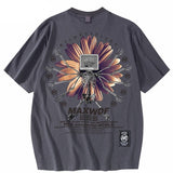 "Flower Tree" Unisex Men Women Streetwear Graphic T-Shirt - Street King Apparel