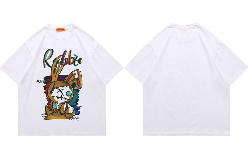 Street King Apparel "Bunny Run" Unisex Men Women Streetwear Graphic T-Shirt - Street King Apparel