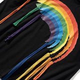 "Rainbow Falling" Unisex Men Women Streetwear Graphic T-Shirt - Street King Apparel