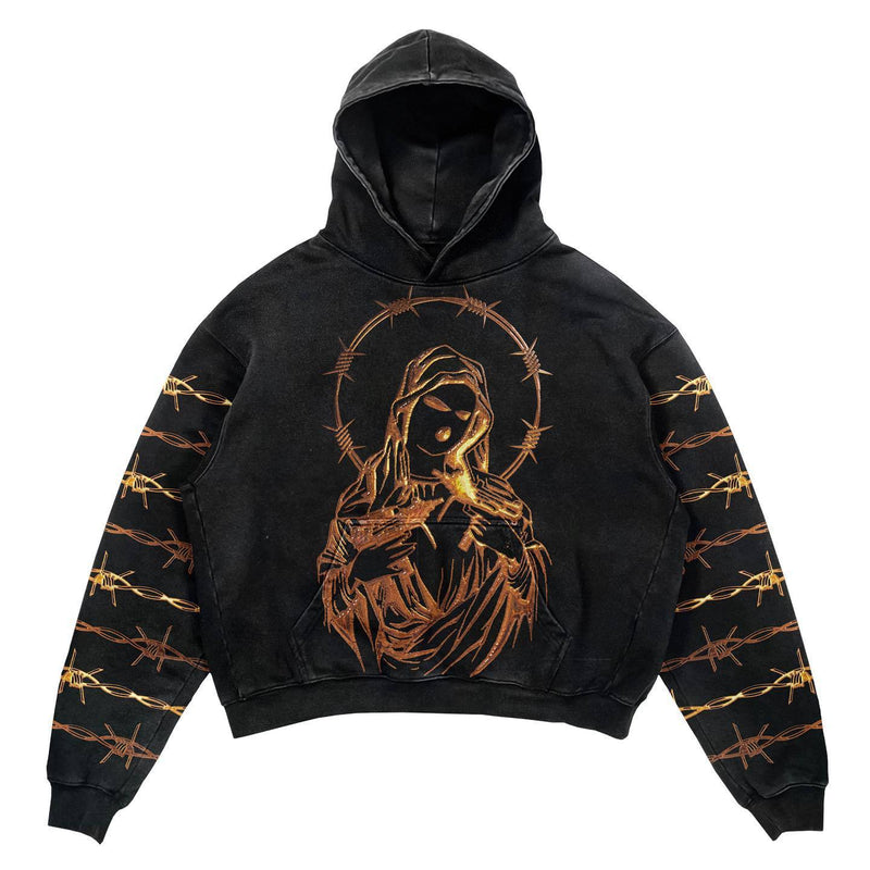 "Golden Child" Unisex Men Women Streetwear Graphic Hoodie - Street King Apparel