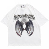 "Angel Wings" Unisex Men Women Streetwear Graphic T-Shirt Daulet Apparel