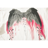 "White Wings" Unisex Men Women Streetwear Graphic T-Shirt - Street King Apparel