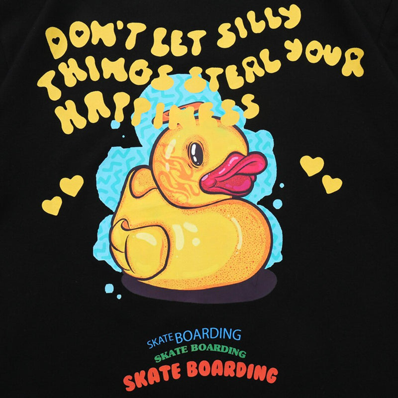 "Duck Bath" Unisex Men Women Streetwear Graphic T-Shirt - Street King Apparel