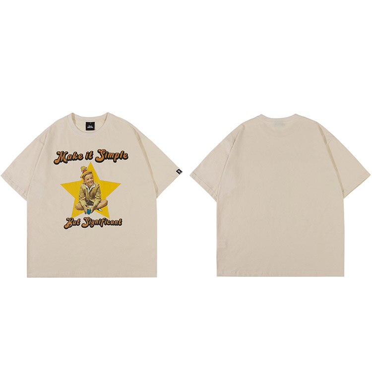 "Keep It Simple" Unisex Men Women Streetwear Graphic T-Shirt - Street King Apparel