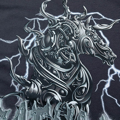 "Grey Dragon" Unisex Men Women Streetwear Graphic T-Shirt - Street King Apparel
