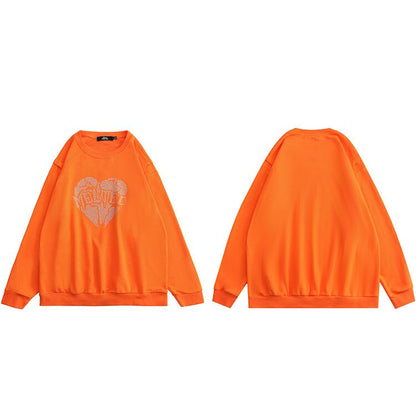 "Melted Away" Unisex Men Women Streetwear Graphic Sweater - Street King Apparel