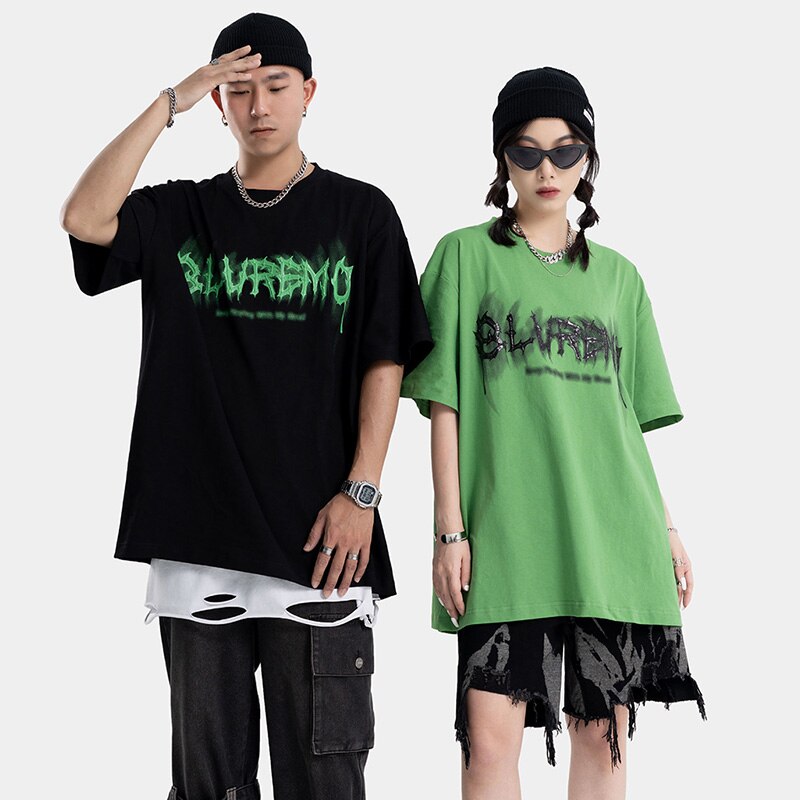 Street King Apparel "Blurry Day" Unisex Men Women Streetwear Graphic T-Shirt - Street King Apparel