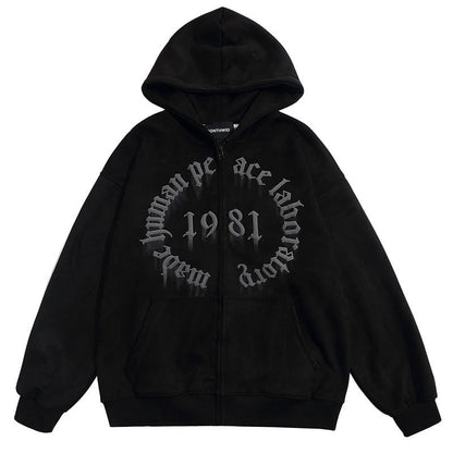 "30 Years Ago" Unisex Men Women Streetwear Graphic Hoodie Daulet Apparel