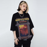 "House Fire" Unisex Men Women Streetwear Graphic T-Shirt - Street King Apparel