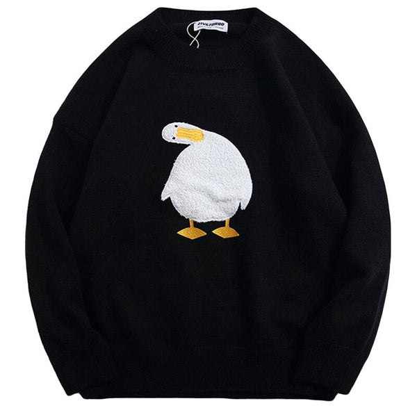 Street King Apparel "Confused Duckie" Long Sleeve Unisex Men Women Sweatshirt - Street King Apparel