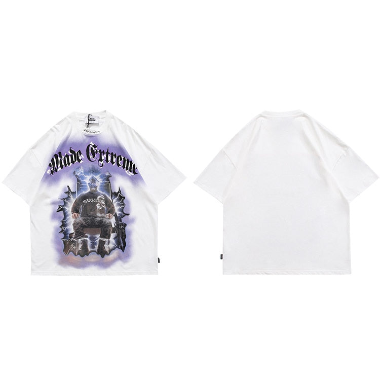 "Death Row" Unisex Men Women Streetwear Graphic T-Shirt - Street King Apparel