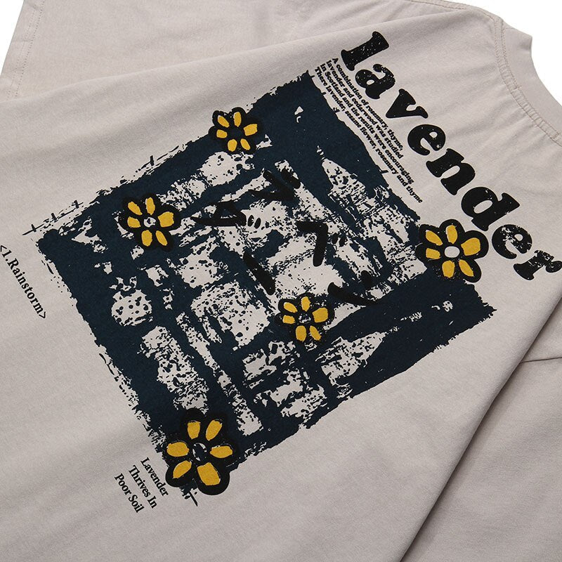 "Garden" Unisex Men Women Streetwear Graphic T-Shirt - Street King Apparel