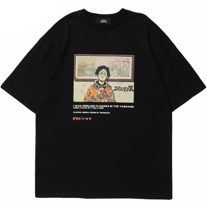"Flower Garden" Unisex Men Women Streetwear Graphic T-Shirt - Street King Apparel