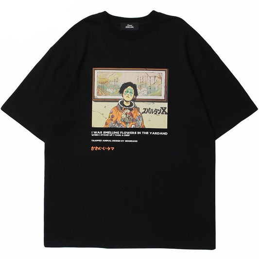 "Flower Garden" Unisex Men Women Streetwear Graphic T-Shirt - Street King Apparel