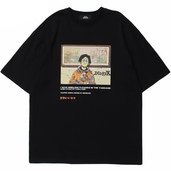 "Flower Garden" Unisex Men Women Streetwear Graphic T-Shirt - Street King Apparel