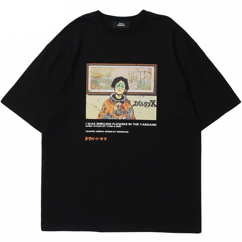 "Flower Garden" Unisex Men Women Streetwear Graphic T-Shirt - Street King Apparel