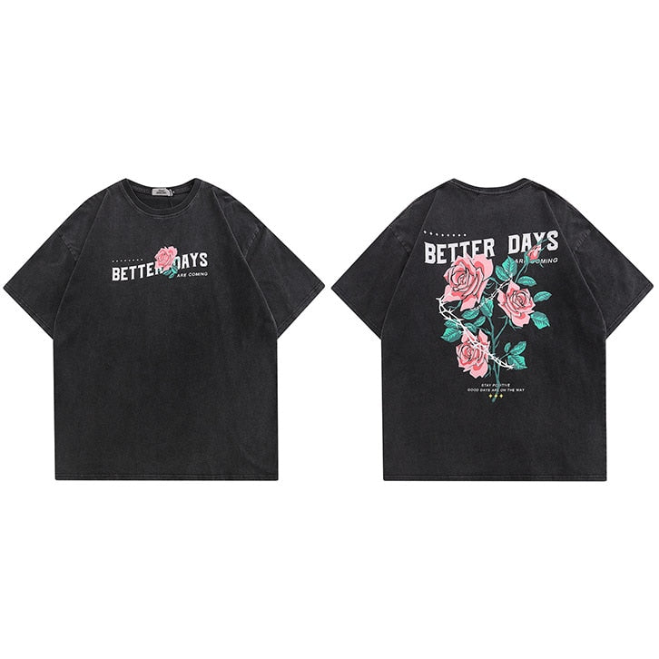 Street King Apparel "Better Days" Unisex Men Women Streetwear Graphic T-Shirt - Street King Apparel