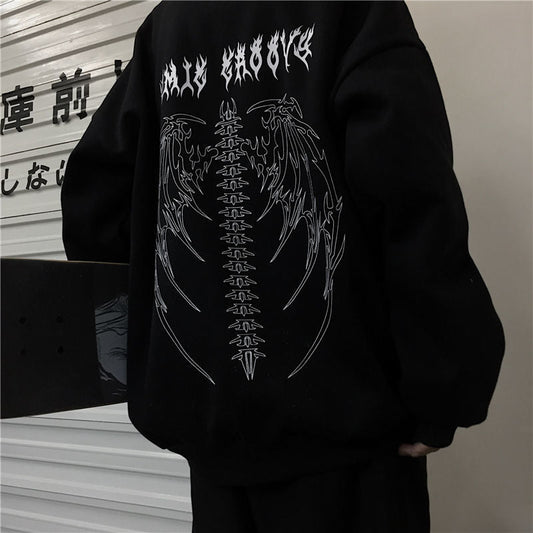 "White Flame" Unisex Men Women Streetwear Graphic Hoodie - Street King Apparel