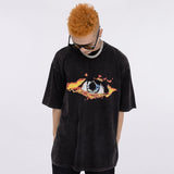 "Hidden Eye" Unisex Men Women Streetwear Graphic T-Shirt - Street King Apparel