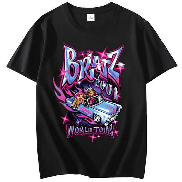 Street King Apparel "Bratz For Real" Unisex Men Women Streetwear Graphic T-Shirt - Street King Apparel