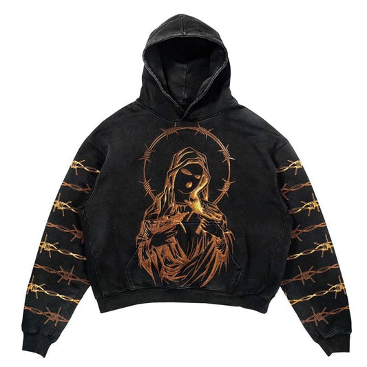 "Golden Child" Unisex Men Women Streetwear Graphic Hoodie - Street King Apparel