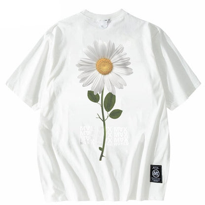 "Forbidden Flower" Unisex Men Women Streetwear Graphic T-Shirt - Street King Apparel