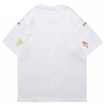 "Zodiac" Unisex Men Women Streetwear Graphic T-Shirt - Street King Apparel