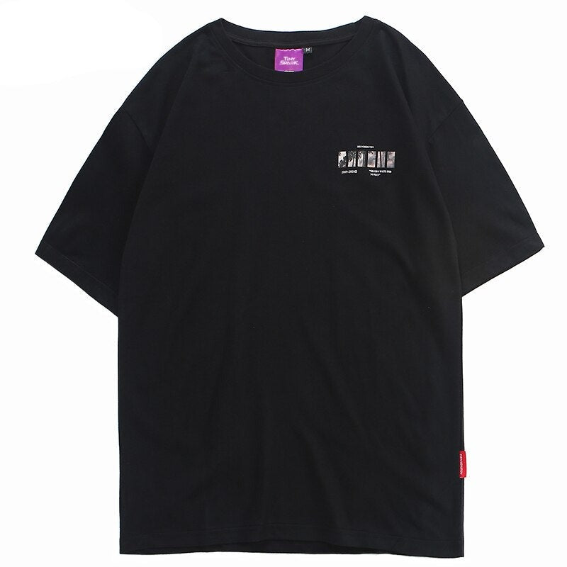 "Time Flies" Unisex Men Women Streetwear Graphic T-Shirt - Street King Apparel