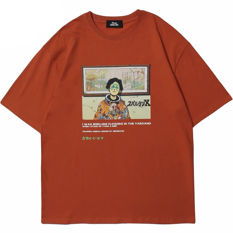 "Flower Garden" Unisex Men Women Streetwear Graphic T-Shirt - Street King Apparel