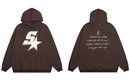 "Star Girl" Unisex Men Women Streetwear Graphic Hoodie - Street King Apparel