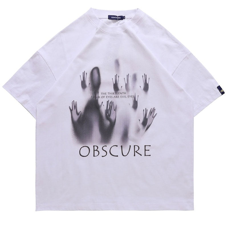 "Obscure" Unisex Men Women Streetwear Graphic T-Shirt - Street King Apparel