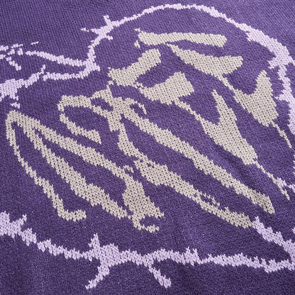 Street King Apparel "All Hearts For Me 2001" Unisex Men Women Streetwear Graphic Sweater - Street King Apparel