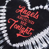 "Angels All Night" Men Women Unisex Graphic Streetwear T-Shirt Daulet Apparel