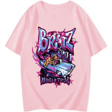 Street King Apparel "Bratz For Real" Unisex Men Women Streetwear Graphic T-Shirt - Street King Apparel