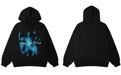 Street King Apparel "Blue Souls" Unisex Men Women Streetwear Graphic Hoodie - Street King Apparel