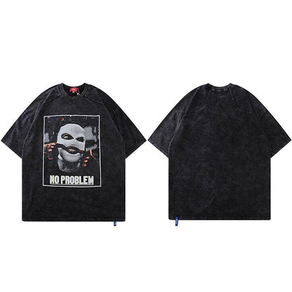 "No Problem" Unisex Men Women Streetwear Graphic T-Shirt - Street King Apparel