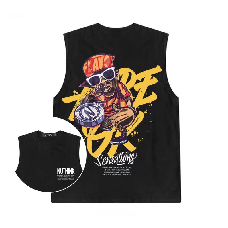 "Surf Up" Unisex Men Women Streetwear Graphic Tank Top - Street King Apparel