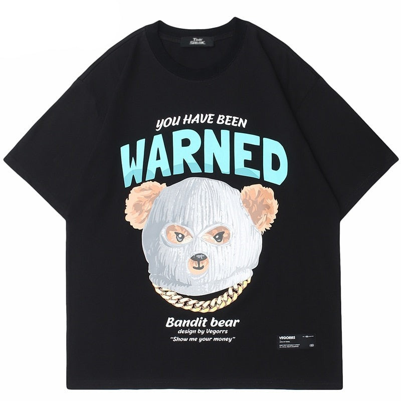 Street King Apparel "Been Warned" Unisex Men Women Streetwear Graphic T-Shirt - Street King Apparel