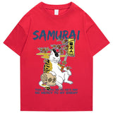 "Samurai" Men Women Streetwear Unisex Graphic T-Shirt - Street King Apparel