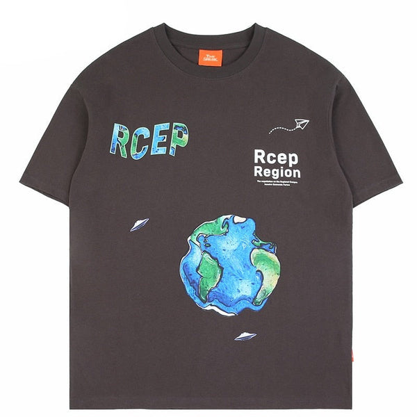 "Recap" Unisex Men Women Streetwear Graphic T-Shirt - Street King Apparel
