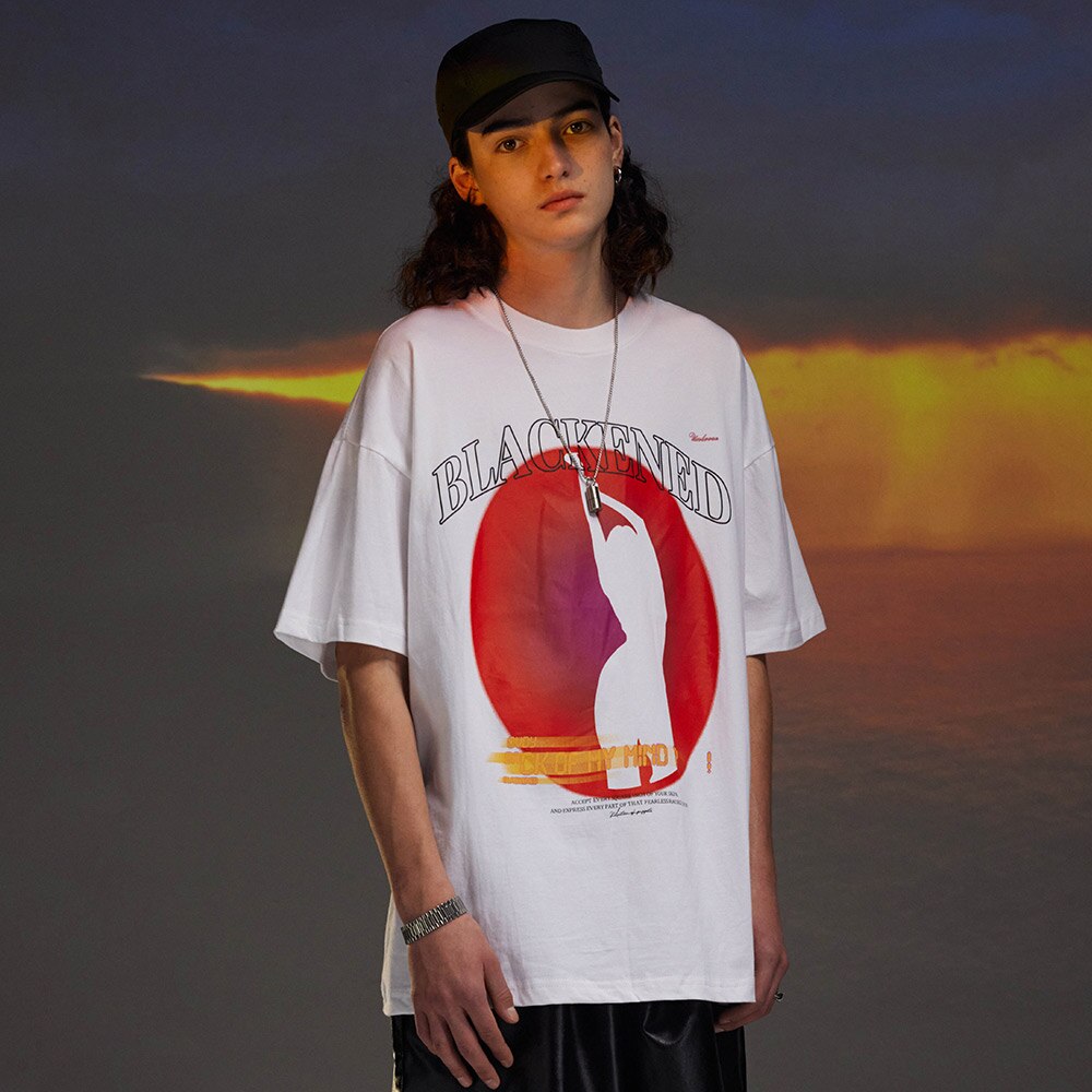 "Dark Shadow" Unisex Men Women Streetwear Graphic T-Shirt - Street King Apparel