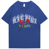 "Rose” Men Women Streetwear Unisex Graphic T-Shirt - Street King Apparel