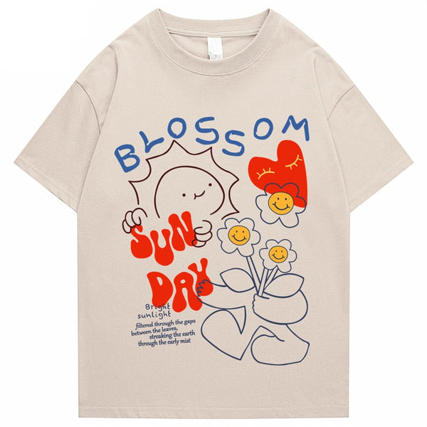 Street King Apparel "Blossom" Men Women Streetwear Unisex Graphic T-Shirt - Street King Apparel