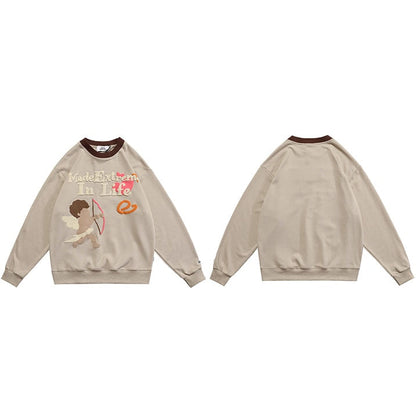 "Made In Life" Unisex Men Women Streetwear Graphic Sweater - Street King Apparel