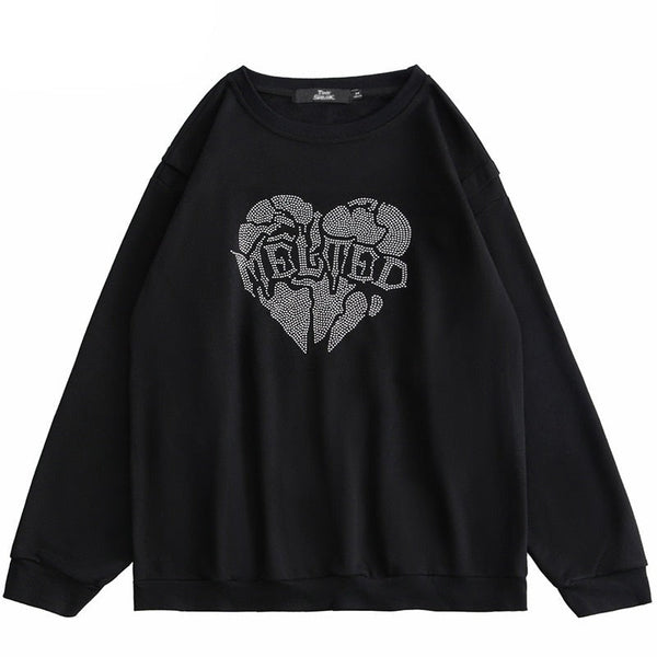 "Melted Away" Unisex Men Women Streetwear Graphic Sweater - Street King Apparel