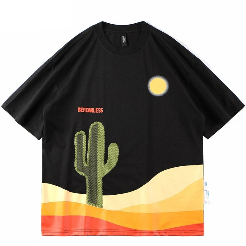 "Desert" Unisex Men Women Streetwear Graphic T-Shirt - Street King Apparel