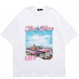 "Feel Free" Unisex Men Women Streetwear Graphic T-Shirt - Street King Apparel